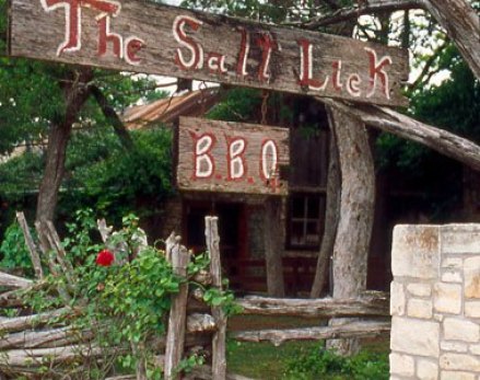 The Salt Lick Barbecue restaurant in Hill Country